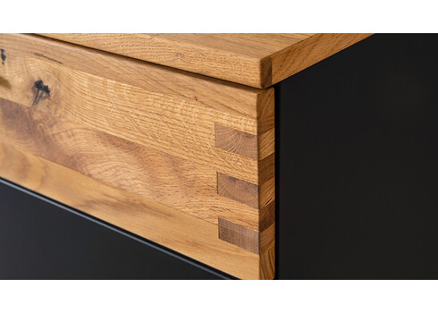 Kummut CESENA must / tamm, 180x44xH84 cm