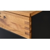 Kummut CESENA must / tamm, 180x44xH84 cm