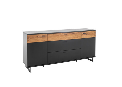 Kummut CESENA must / tamm, 180x44xH84 cm