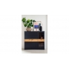 Kapp CESENA must / tamm, 135x37xH124 cm