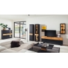 Vitriinkapp CESENA must / tamm, 45x37xH201 cm