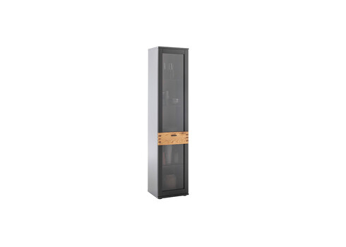 Vitriinkapp CESENA must / tamm, 45x37xH201 cm