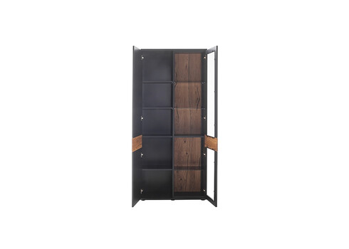 Vitriinkapp CESENA must / tamm, 90x37xH201 cm