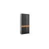 Vitriinkapp CESENA must / tamm, 90x37xH201 cm
