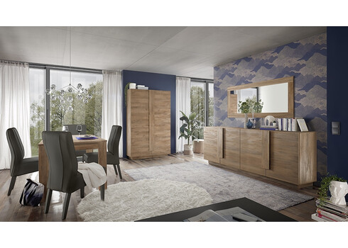 Kapp JUPITER tamm, 121x44xH193 cm