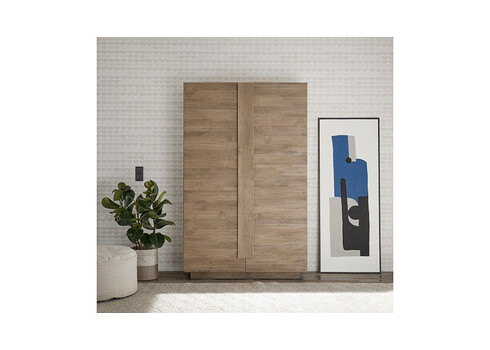 Kapp JUPITER tamm, 121x44xH193 cm