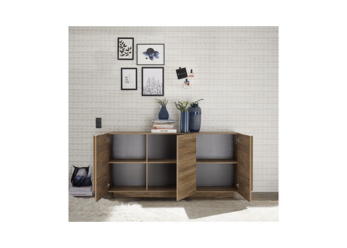 Kummut JUPITER tamm, 181x44xH90 cm