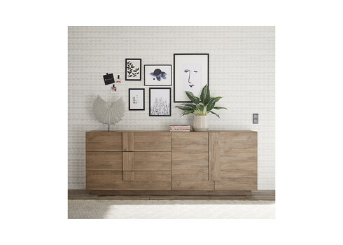 Kummut JUPITER tamm, 241x44xH90 cm