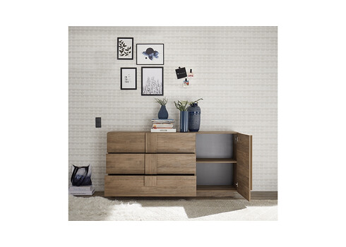 Kummut JUPITER tamm, 181x44xH90 cm