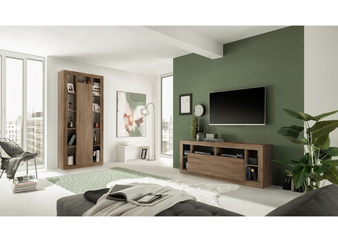 Tv-alus RIMINI tamm, 184x42xH66 cm