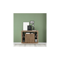 Kummut RIMINI tamm, 134x42xH102 cm