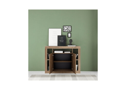 Kummut RIMINI tamm, 134x42xH102 cm