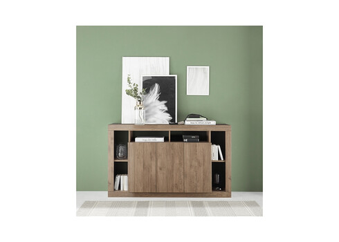 Kummut RIMINI tamm, 172x42xH102 cm