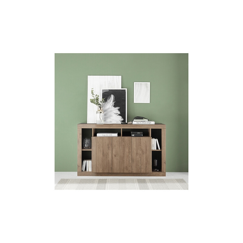 Kummut RIMINI tamm, 172x42xH102 cm