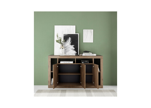 Kummut RIMINI tamm, 172x42xH102 cm