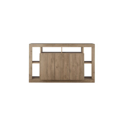 Kummut RIMINI tamm, 172x42xH102 cm