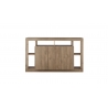 Kummut RIMINI tamm, 172x42xH102 cm