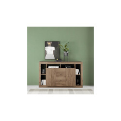 Kummut RIMINI tamm, 172x42xH102 cm