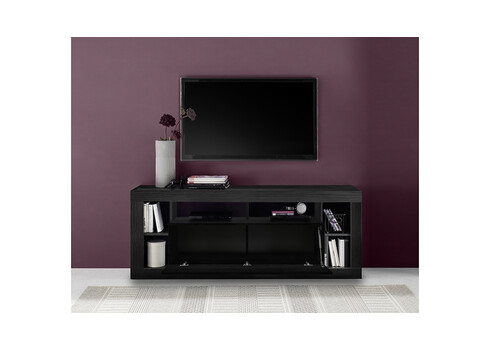 Tv-alus RIMINI must, 184x42xH66 cm