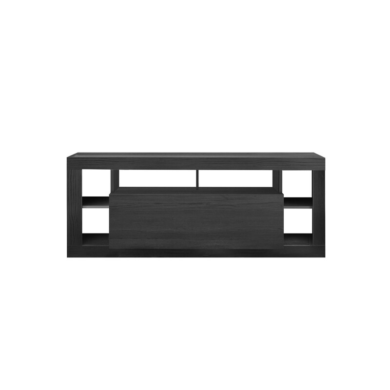 Tv-alus RIMINI must, 184x42xH66 cm