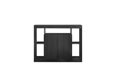 Kummut RIMINI must, 134x42xH102 cm