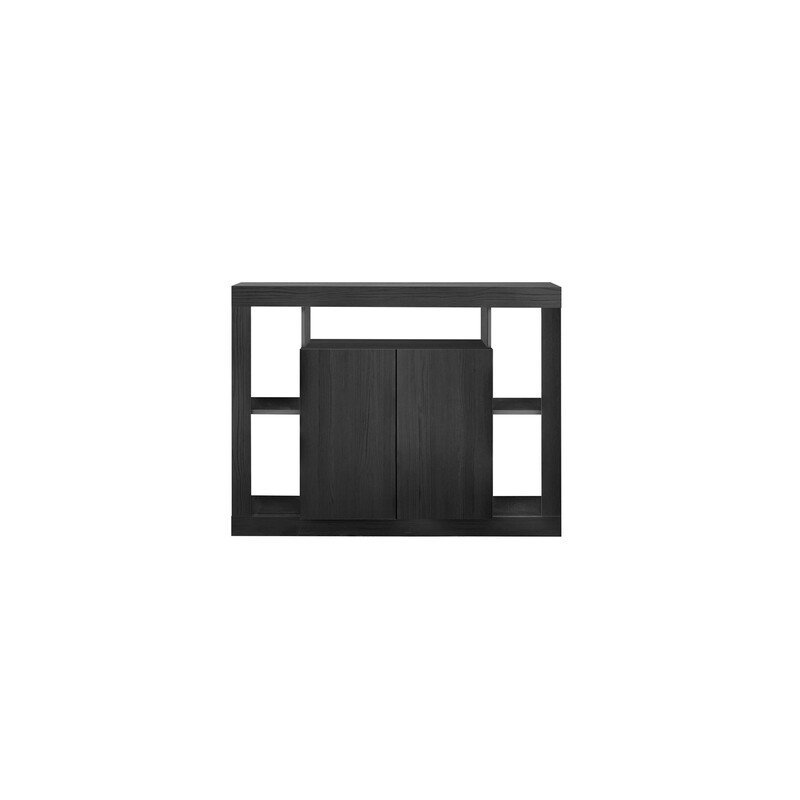 Kummut RIMINI must, 134x42xH102 cm