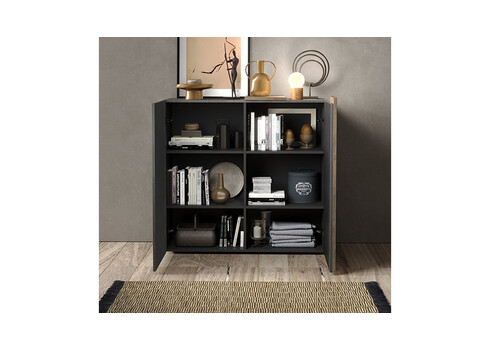 Kapp VENUS hall / tume tamm, 121x44xH113 cm