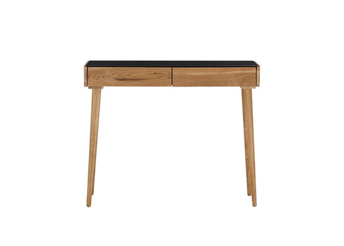 Kirjutuslaud NATA must / tamm, 100x35xH80 cm