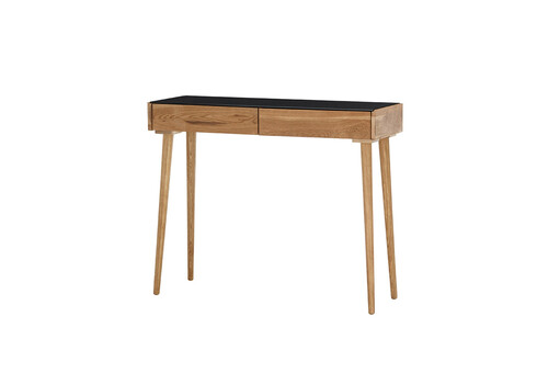Kirjutuslaud NATA must / tamm, 100x35xH80 cm