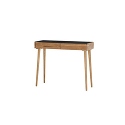 Kirjutuslaud NATA must / tamm, 100x35xH80 cm