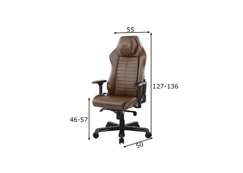 Töötool DX RACER MASTER pruun, 78x78xH127 cm