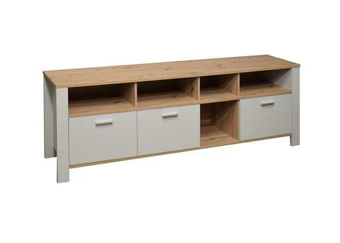 Kummut NELE kriidihall / tamm, 193x44xH62 cm