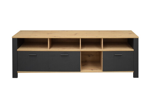 Kummut NELE antratsiit / tamm, 193x44xH62 cm