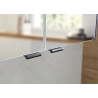 Peegelkapp 03-I tamm, 60x20xH70 cm, LED
