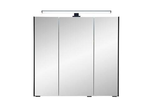 Peegelkapp 03-II tamm, 75x20xH70 cm, LED