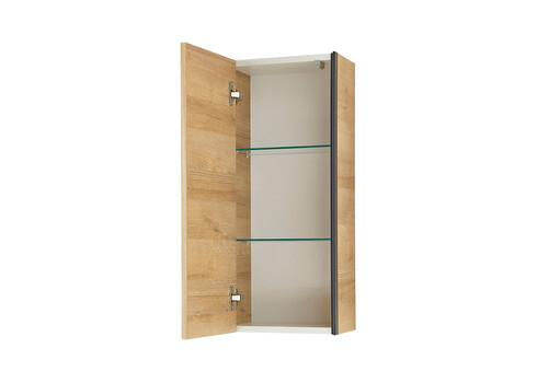 Seinakapp 395 tamm / must, 30x20xH70 cm