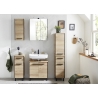 Vannitoakapp 395 tamm / must, 30x33xH72 cm
