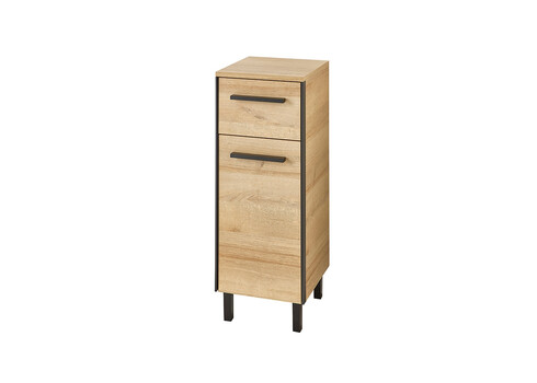 Vannitoakapp 395 tamm / must, 30x33xH72 cm