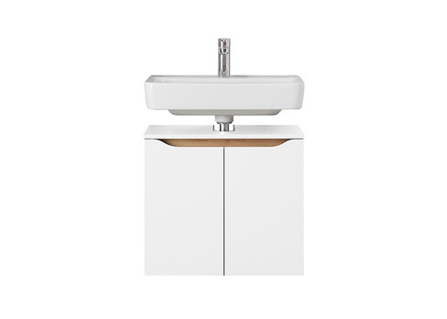 Valamukapp 857 valge / tamm, 60x33xH53 cm