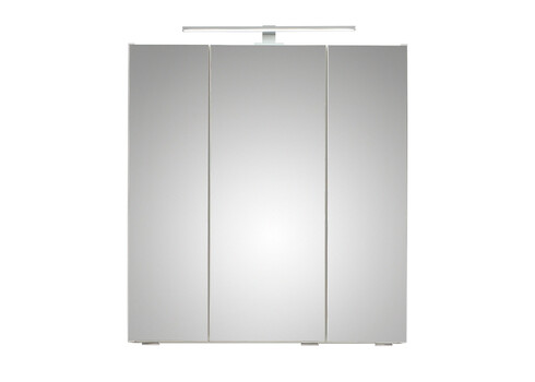 Peegelkapp 857 valge, 65x16xH70 cm, LED