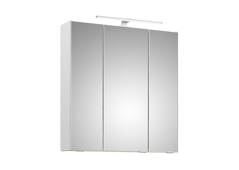 Peegelkapp 857 valge, 65x16xH70 cm, LED