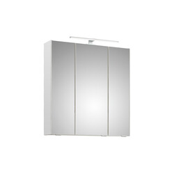 Peegelkapp 857 valge, 65x16xH70 cm, LED