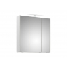 Peegelkapp 857 valge, 65x16xH70 cm, LED