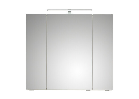 Peegelkapp 857 valge, 80x16xH70 cm, LED