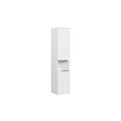 Vannitoakapp 857 valge / tamm, 30x33xH141 cm