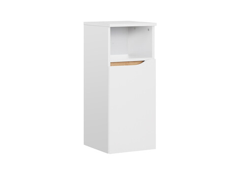 Vannitoakapp 857 valge / tamm, 30x33xH72 cm