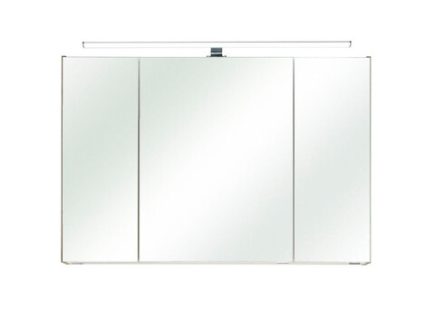 Peegelkapp 943 tume tamm, 80x16xH70 cm, LED