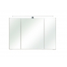 Peegelkapp 943 tume tamm, 80x16xH70 cm, LED