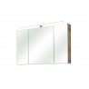 Peegelkapp 943 tume tamm, 80x16xH70 cm, LED