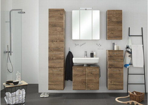 Vannitoakapp 943 tume tamm, 35x33xH186 cm